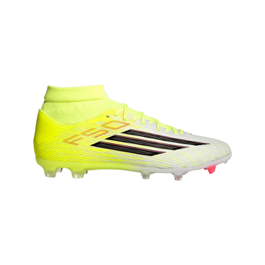 Adidas Fußballschuhe F50 League Mid FG/MG – neongelb / 46 2/3