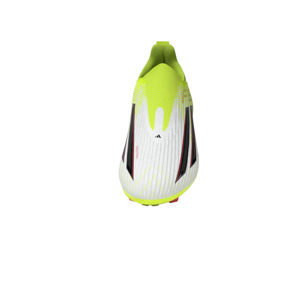 Adidas Kinderfußballschuhe F50 League LL FG/MG für Rasen und Kunstrasen, transparente 3D-Ansicht, sportsliche Fußballschuhe – Bild 