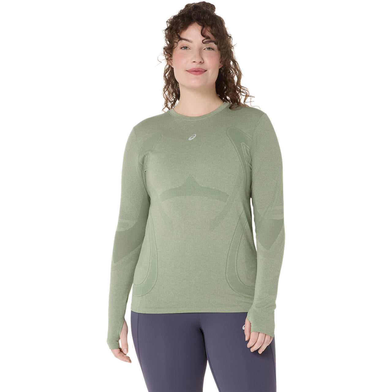 Asics Damenlangarmshirt Road Seamless LS Top - machsport – Bild 