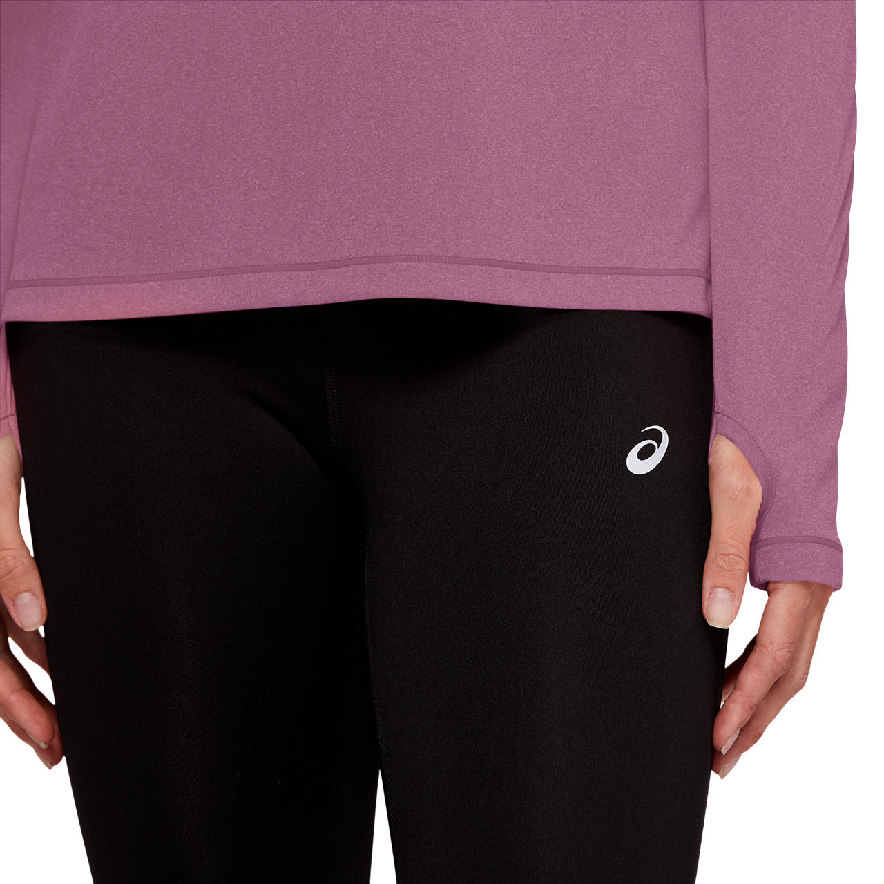 Asics Damenlaufshirt LS 1/2 Zip Top - machsport – Bild 