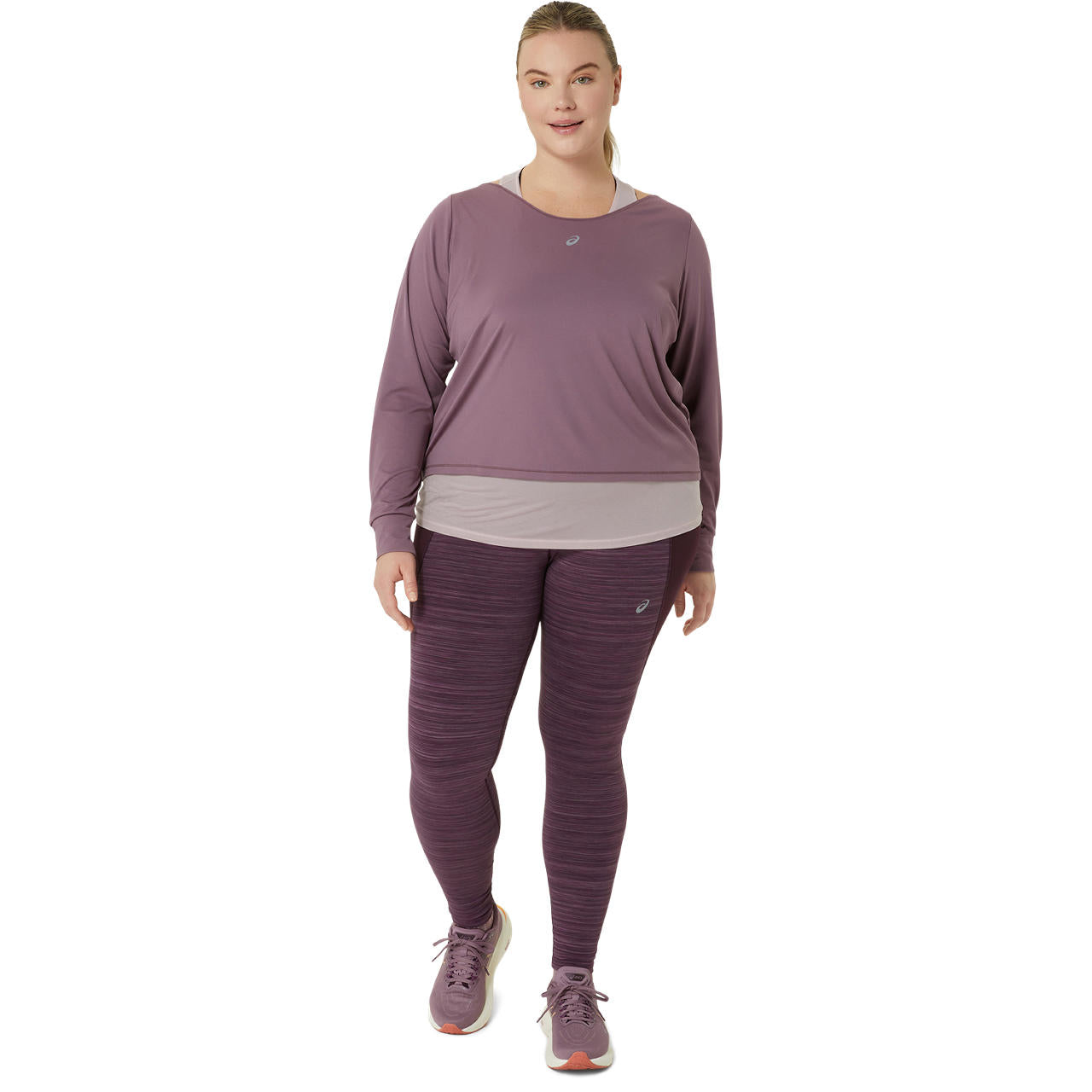 Asics Damenlaufshirt Nagino Run LS Top - machsport – Bild 