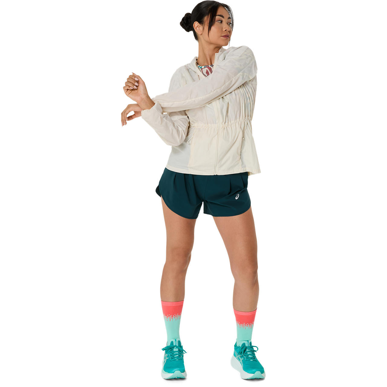 Asics Damenjacke Road Packable Jacket - machsport – Bild 