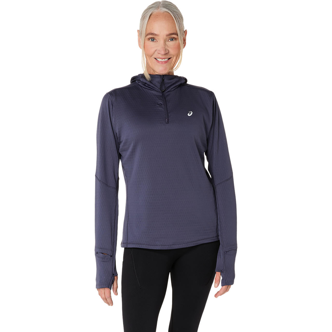 Asics Damenjacke Road Winter LS Hoodie - machsport