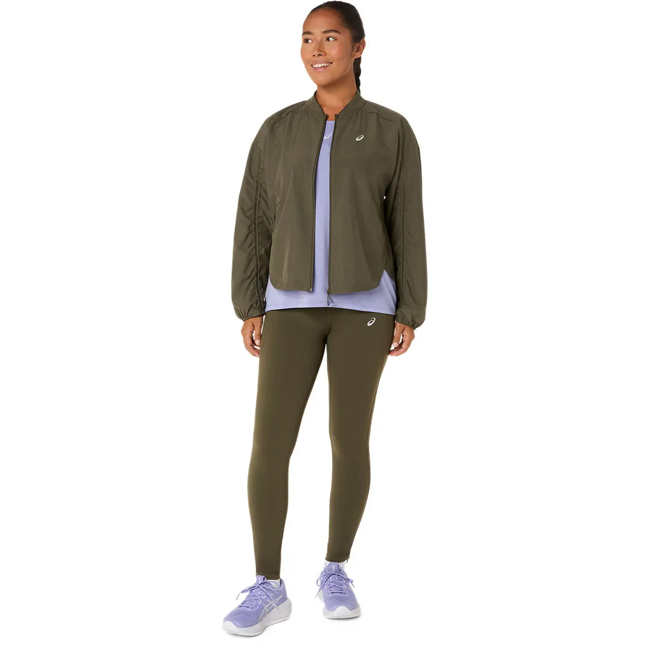 Asics Damenlaufjacke Nagino Run Adjustable Jacket - machsport – Bild 