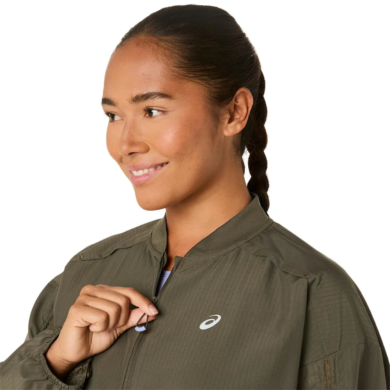 Asics Damenlaufjacke Nagino Run Adjustable Jacket - machsport – Bild 
