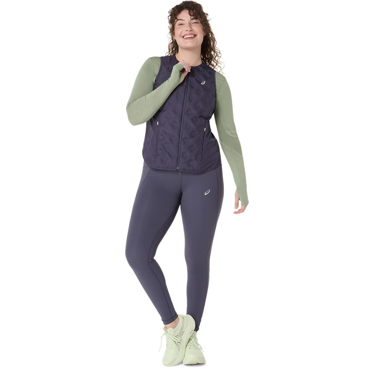 Asics Damenweste Nagino Run Padded Gilet - machsport – Bild 
