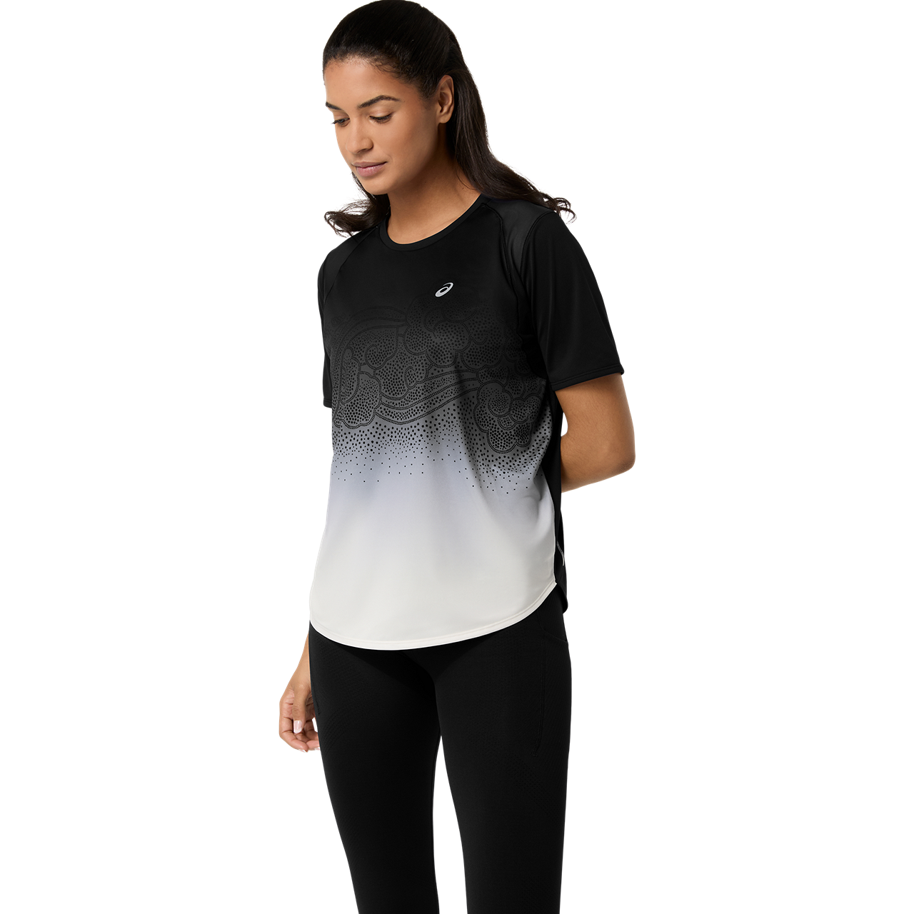 Asics Damenlaufshirt Road Fade SS Top - machsport