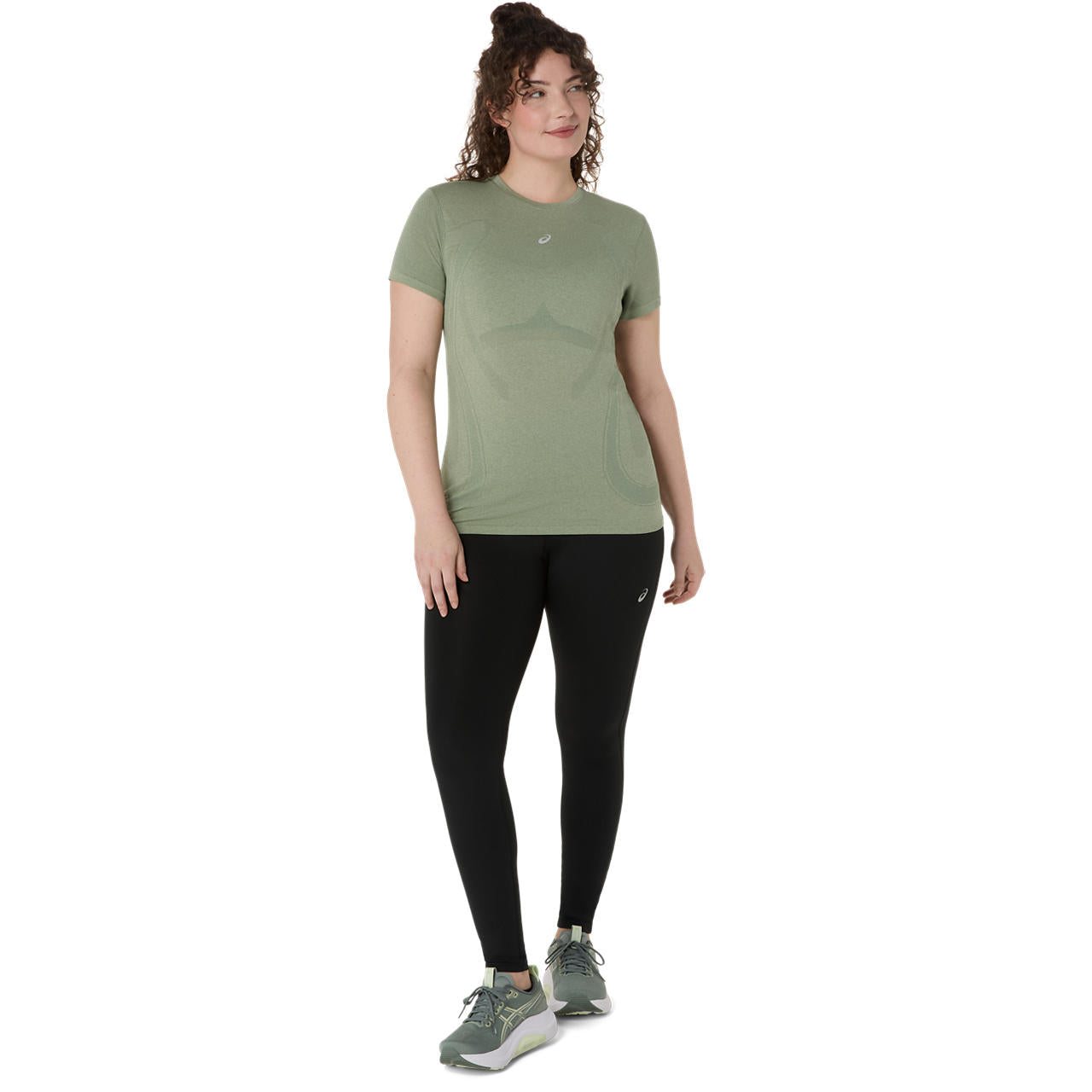 Asics Damenlaufshirt Road Seamless LS Top - machsport – Bild 
