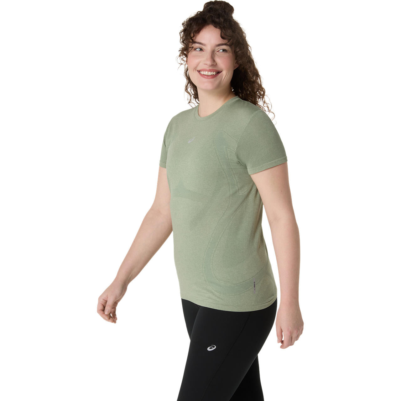 Asics Damenlaufshirt Road Seamless LS Top - machsport – Bild 