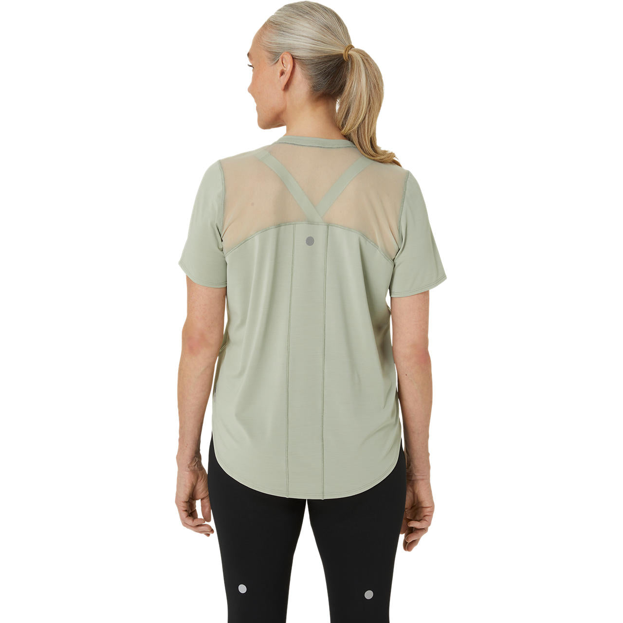 Asics Damenlaufshirt Road V-Neck SS Top - machsport