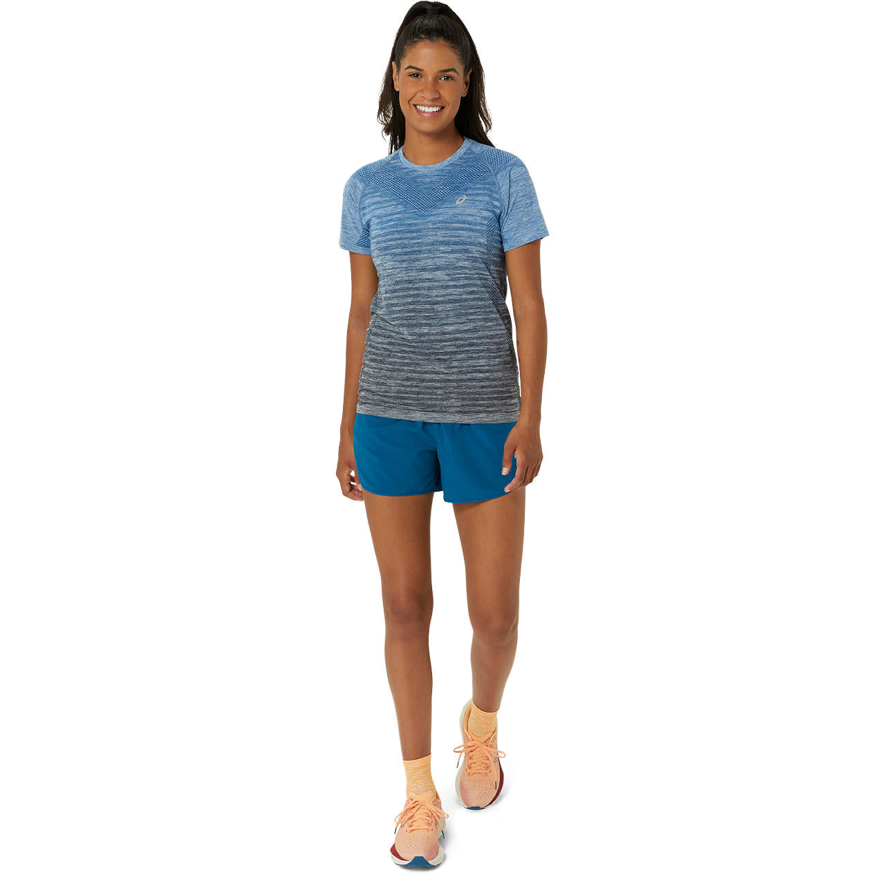 Asics Damenlaufshirt Seamless SS Top - machsport – Bild 