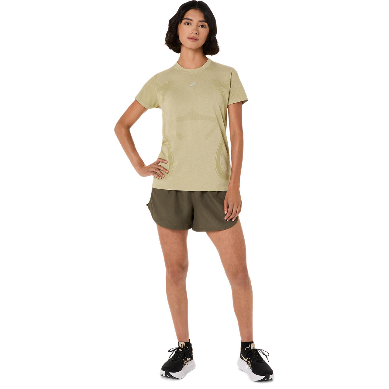 Asics Roas Damenlaufshirt Seamless SS Top - machsport – Bild 