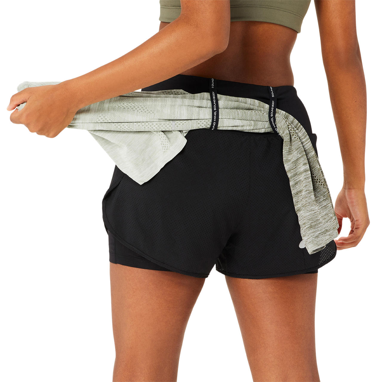 Asics Damenlaufhose Road 2-N-1 3.5IN Short - machsport