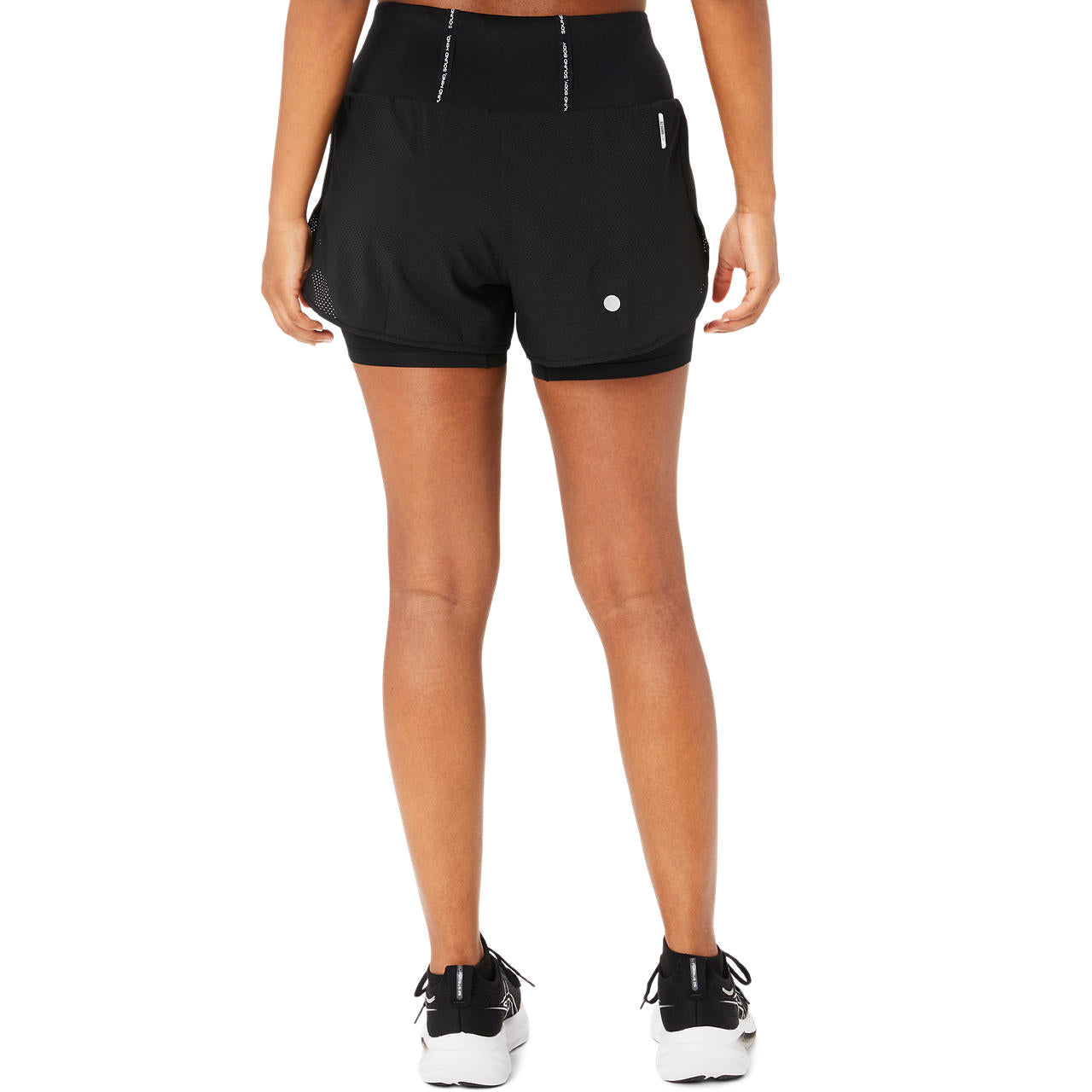 Asics Damenlaufhose Road 2in1 3.5in Short - machsport – Bild 