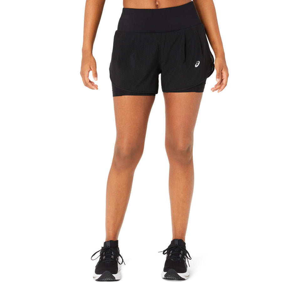 Asics Damenlaufhose Road 2in1 3.5in Short - machsport