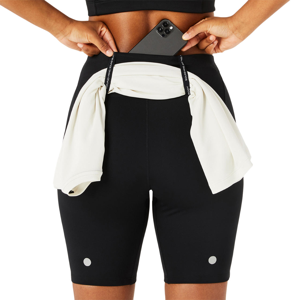 Asics Damenshort Road High Waist 8IN - machsport – Bild 