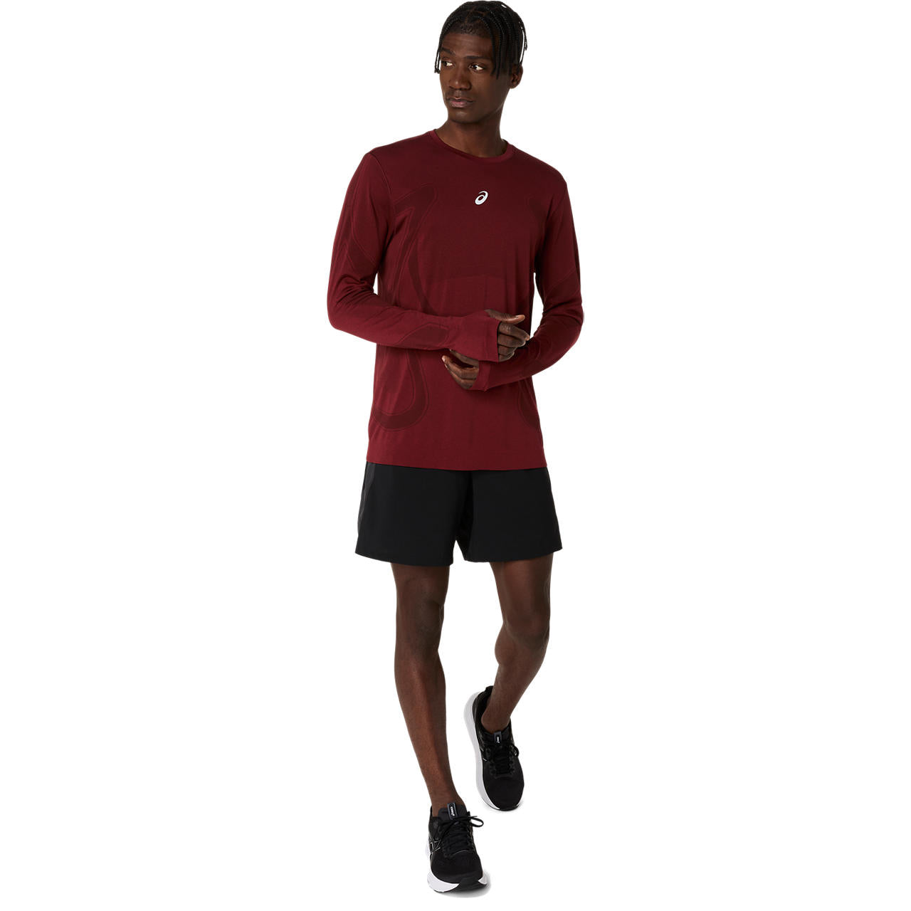 Asics Herrenlangarmshirt Road Seamless LS Top - machsport – Bild 