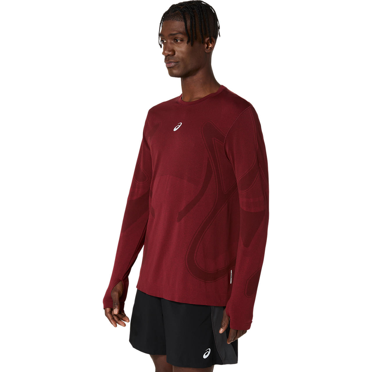 Asics Herrenlangarmshirt Road Seamless LS Top - machsport – Bild 