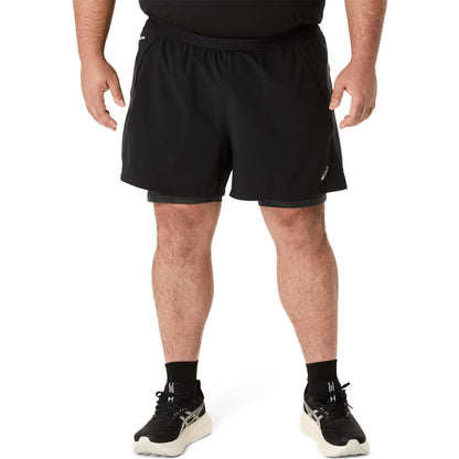 Asics Herrenshort Road 2-in-1 5in Short - machsport
