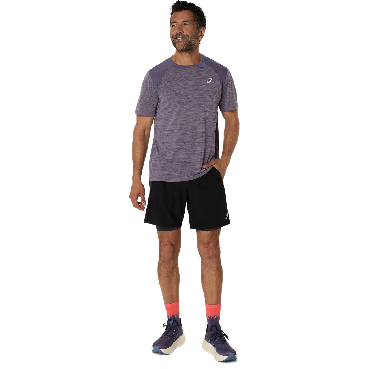 Asics Herrenshort Road 2-N-1 7in Short - machsport – Bild 