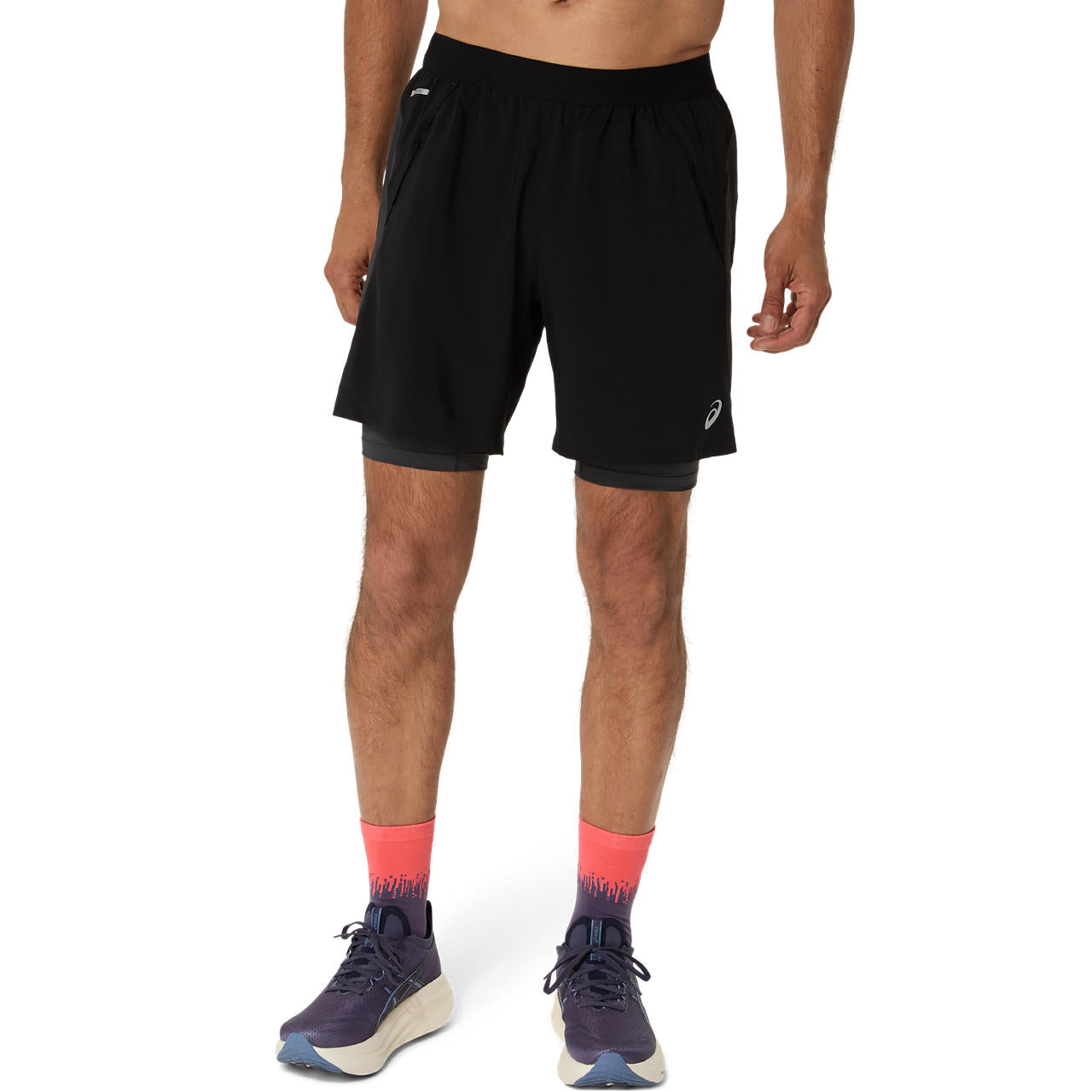 Asics Herrenshort Road 2-N-1 7in Short - machsport