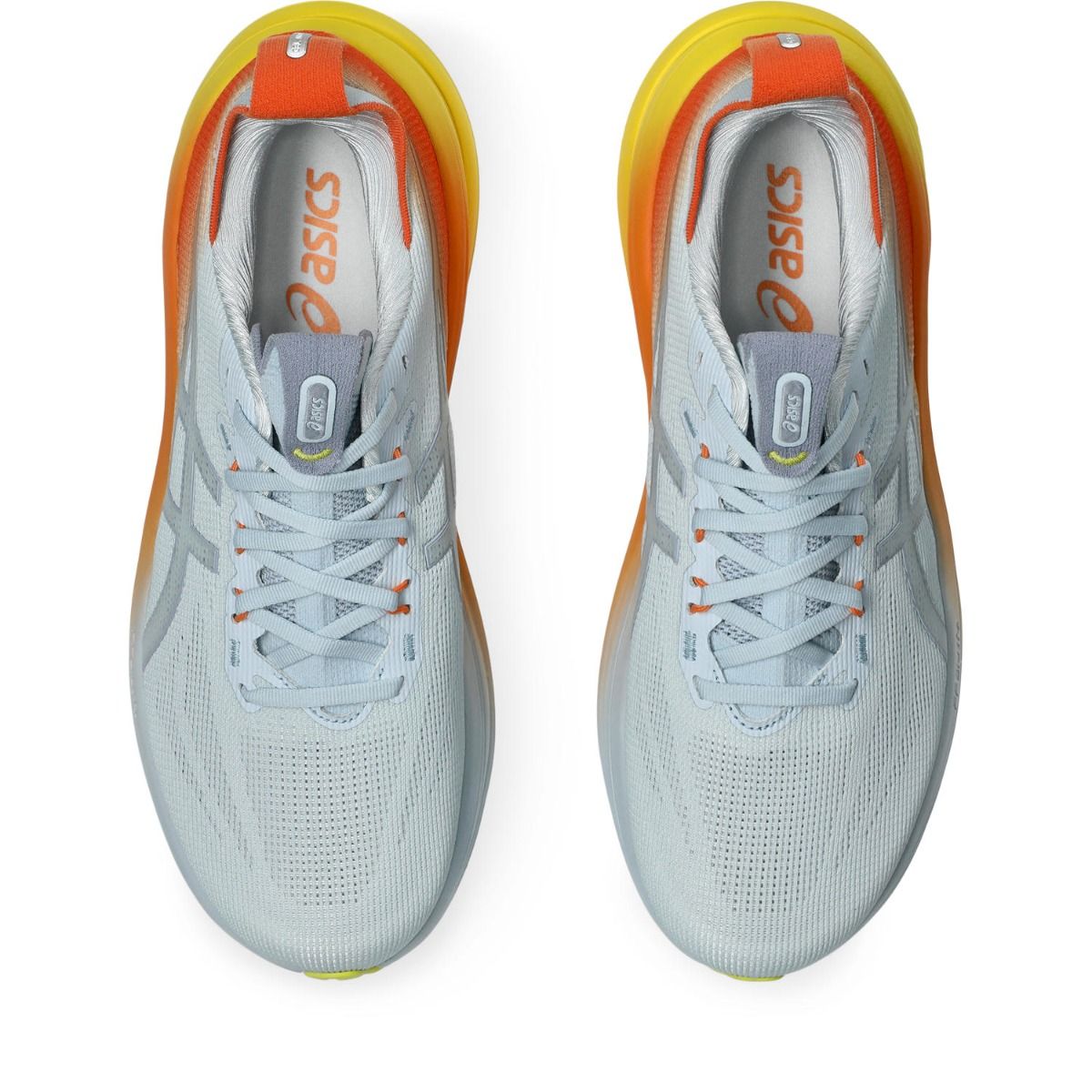 Herrenlauf Schuhe Gel-Nimbus 28 von Asics, neutrale Laufschuhe mit bequemem Design und stützender Sohle.
