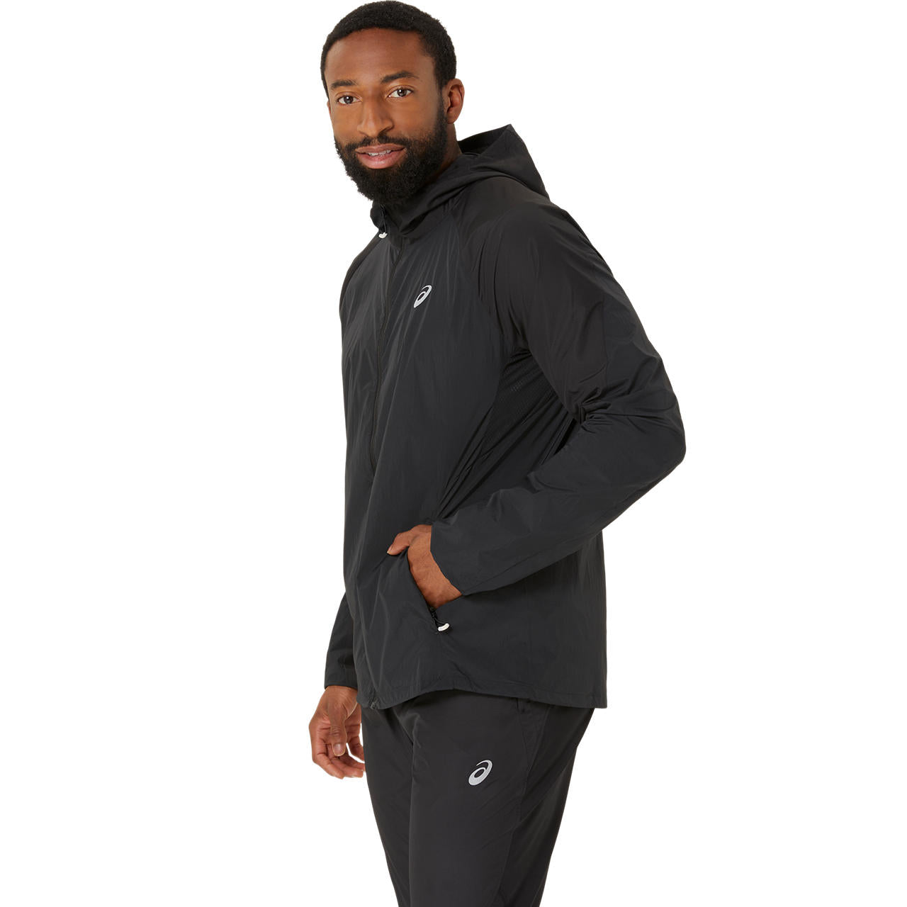 Asics Herrenjacke Road Packable Jacket - machsport – Bild 