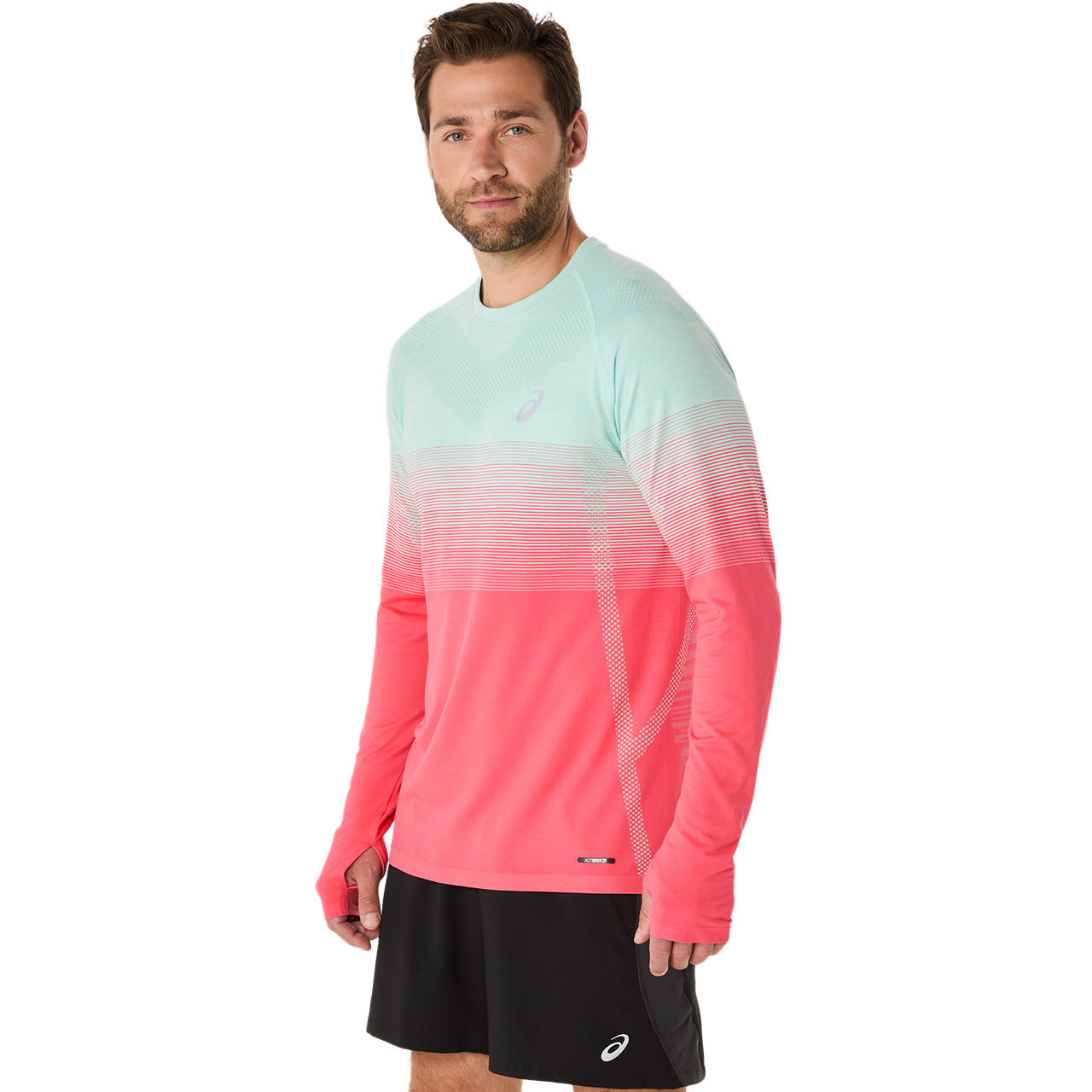 Asics Herrenlaufshirt Seamless LS Top - machsport