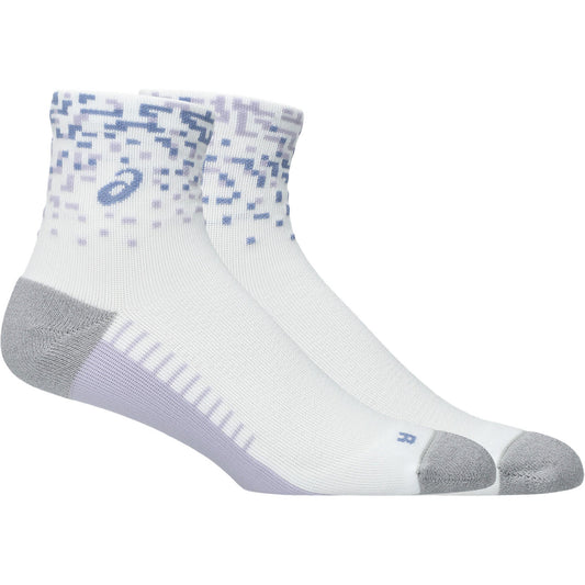 Asics Laufsocken Performance Run Sock Quarter – Rückansicht – weiß / 39-42