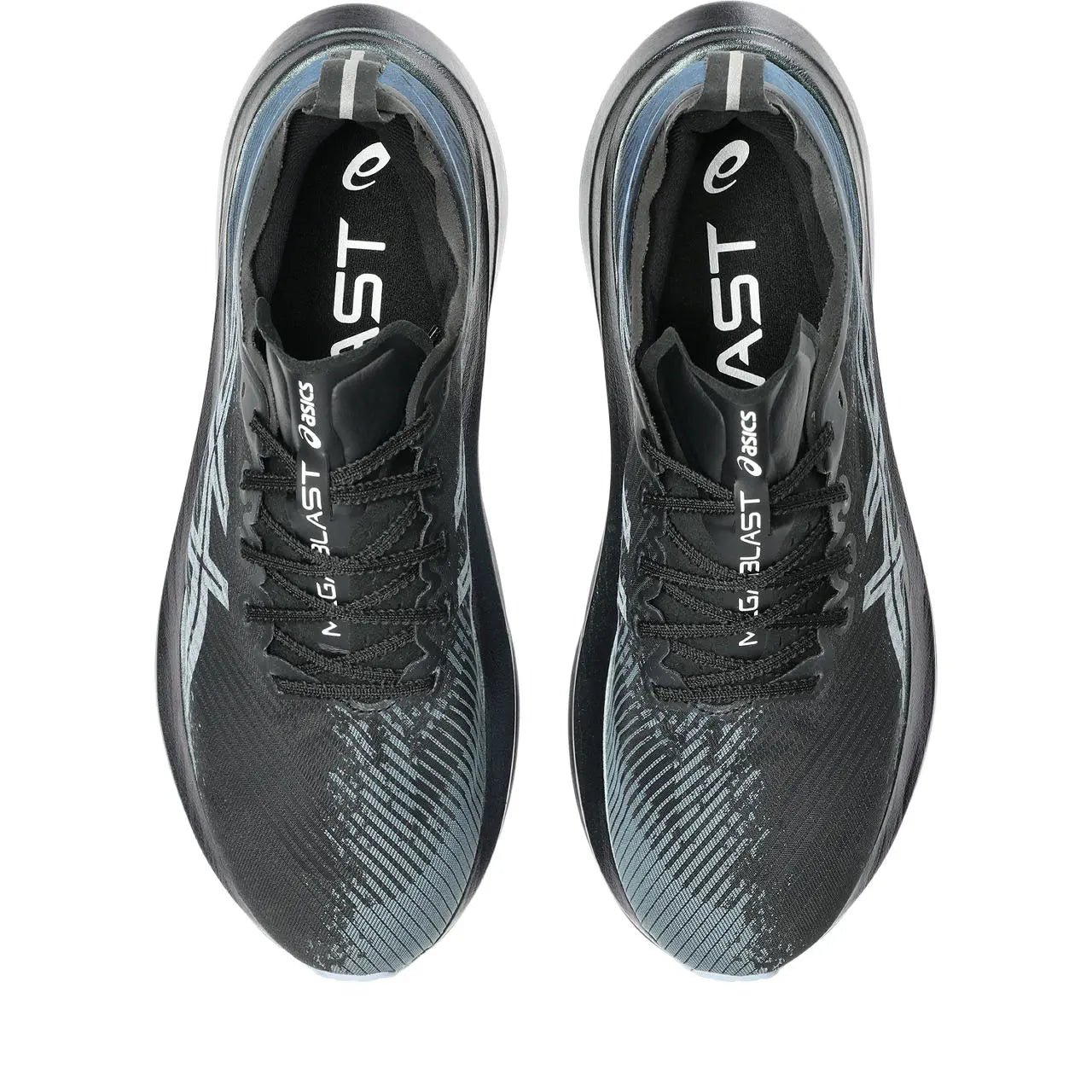 Asics Laufschuhe Megablast, neutrale Straßenlaufschuhe mit maximalem Bounce für schnell, black/white - machsport – Bild 