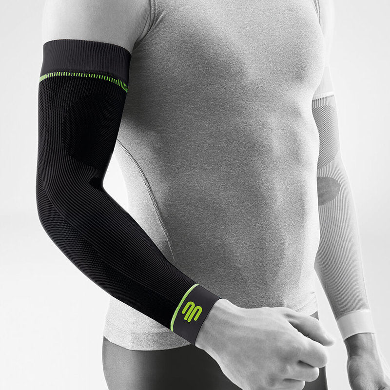 Bauerfeind Compression Sleeves arm Long, Schwarz - machsport – Bild 