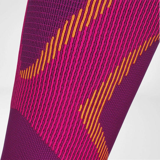 Bauerfeind Laufsocken Run Performance Compression Socks – Rückansicht – pink / 38-40 S