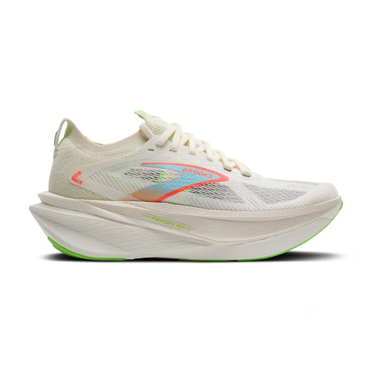Brooks Damenlaufschuhe Hyperion Max 3, Gecko/Pink Clay – Coconut / 42