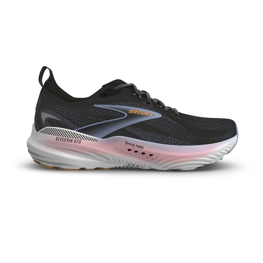 Brooks Damenlaufschuhe Glycerin GTS 22 – schwarz / 38,5
