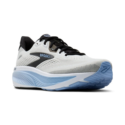 Brooks Herrenlaufschuhe Ghost 18 White/Black/Open Air, neutraler Straßenlaufschuh mit ausgewogener Dämpfung - machsport