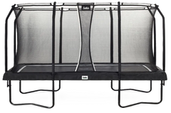 Salta Trampolin Premium Black Edition - 396x244cm - Rechteckig Schwarz - machsport
