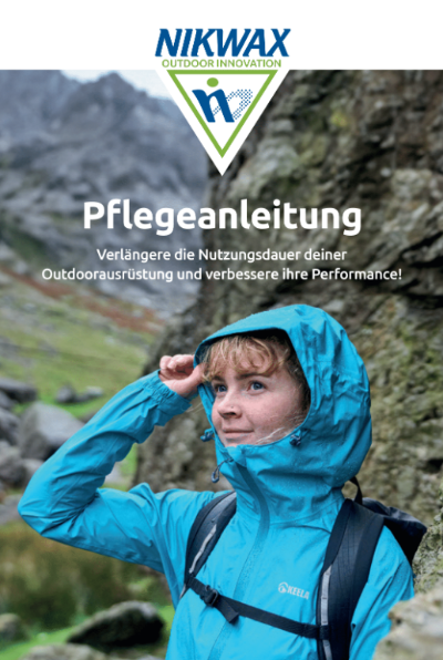 Deckblatt Katalog von Nikwax