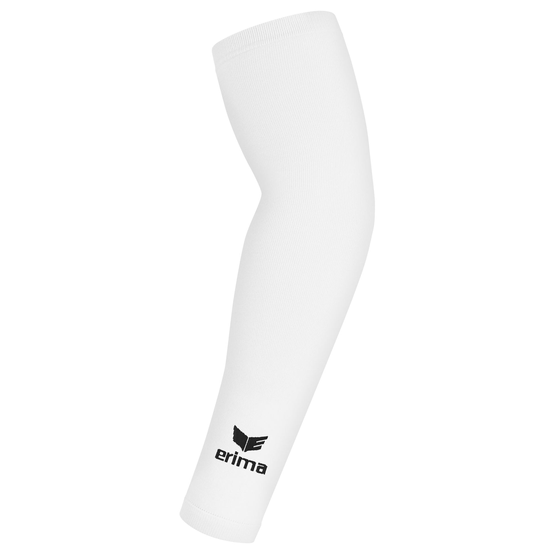 Erima Armsleeve in Schwarz, elastisches Sportarmband für Schutz und Unterstützung beim Training, Nahaufnahme der Armsleeve. – Bild 