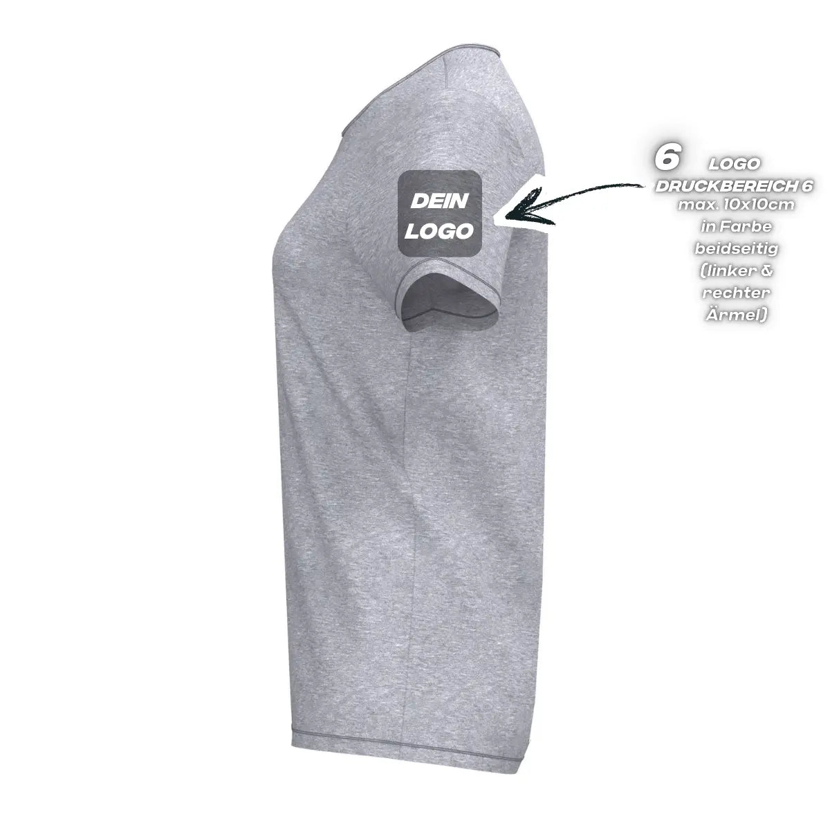 Erima Damenlaufshirt Intro Funktionsteamshirt, grau melange - machsport – Bild 