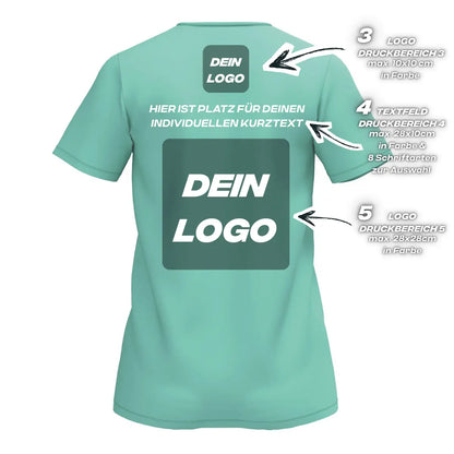 Erima Damenlaufshirt Intro Funktionsteamshirt, mint - machsport