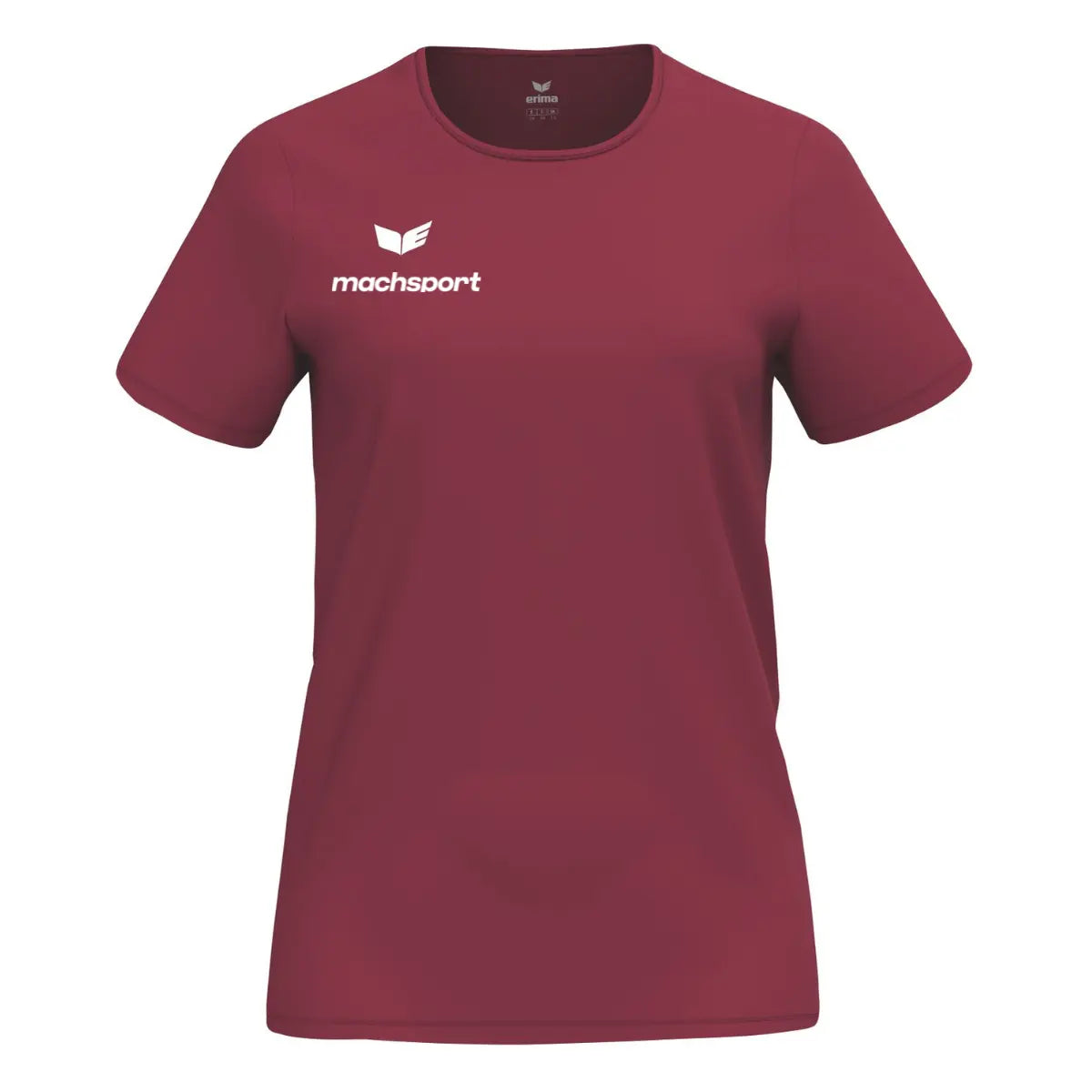 Erima Damenlaufshirt Intro Funktionsteamshirt, new bordeaux - machsport