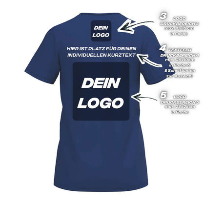Erima Damenlaufshirt Intro Funktionsteamshirt, new navy - machsport