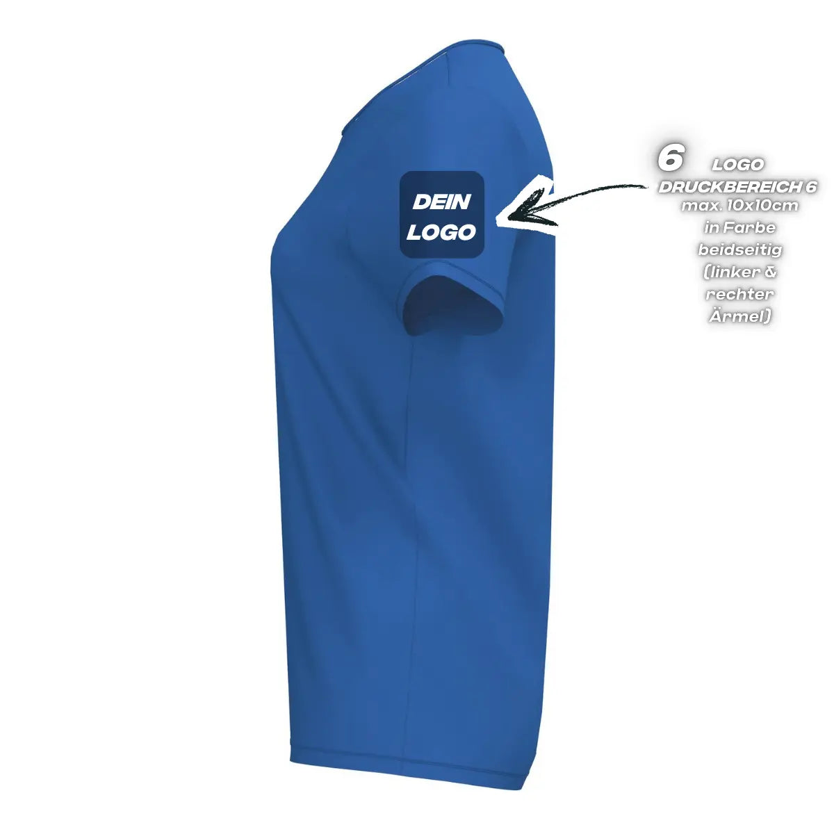 Erima Damenlaufshirt Intro Funktionsteamshirt, new royal - machsport – Bild 