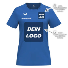 Erima Damenlaufshirt Intro Funktionsteamshirt, new royal - machsport
