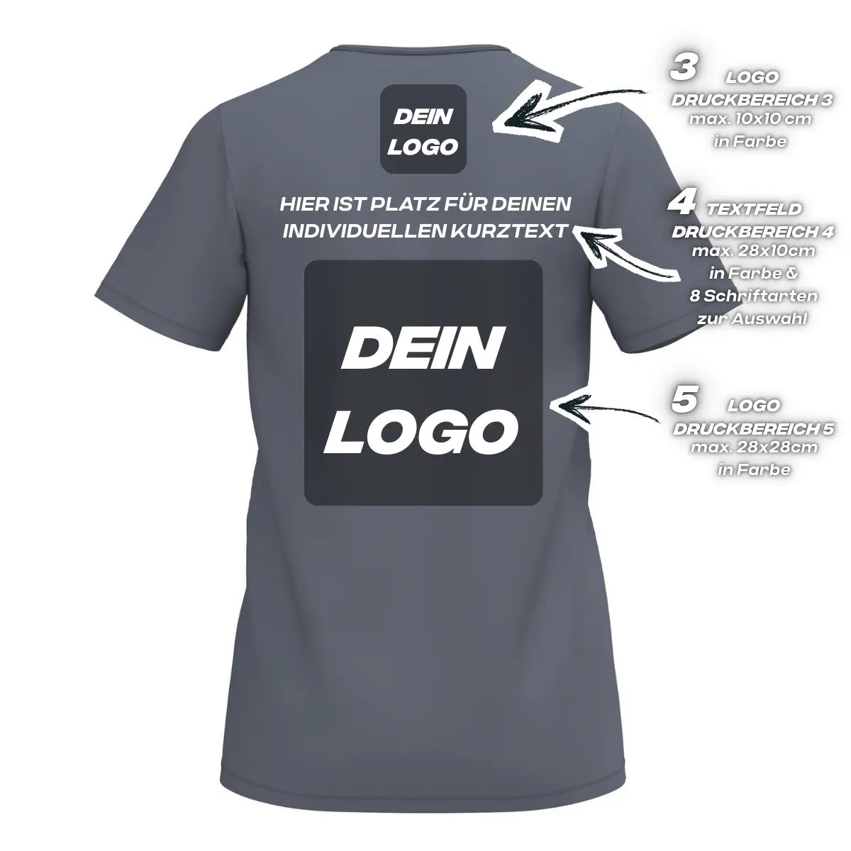 Erima Damenlaufshirt Intro Funktionsteamshirt, slate grey - machsport – Bild 