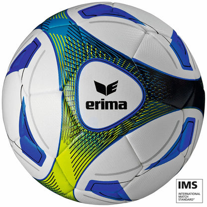Erima Hybrid Trainings-Set mit 10 Fußbällen Größe 5 und Ballnetz, ideales Fußball-Equipment für Training und Spiele