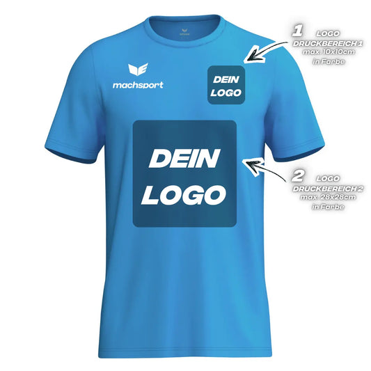 Erima Herrenlaufshirt Intro Funktionsteamshirt, curacao – S