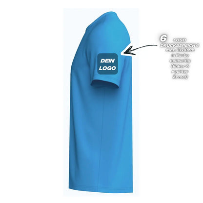 Erima Herrenlaufshirt Intro Funktionsteamshirt, curacao - machsport