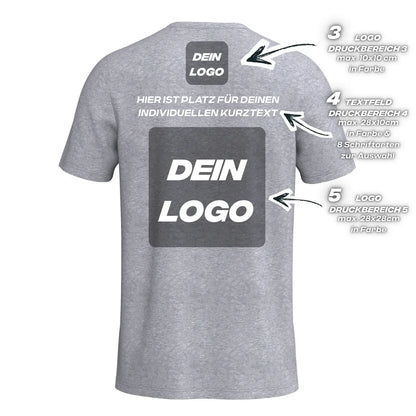 Erima Herrenlaufshirt Intro Funktionsteamshirt, grau melange - machsport