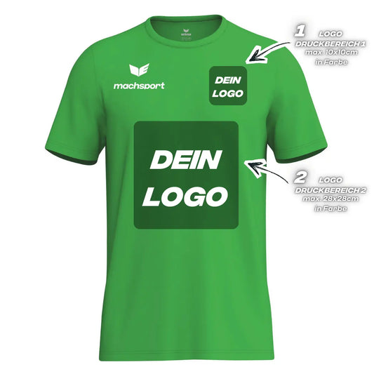 Erima Herrenlaufshirt Intro Funktionsteamshirt, green – S